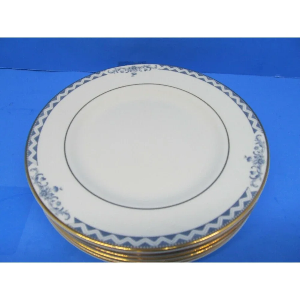 Royal Doulton Josephine Gold Dessert Bread Plates Bundle of 5